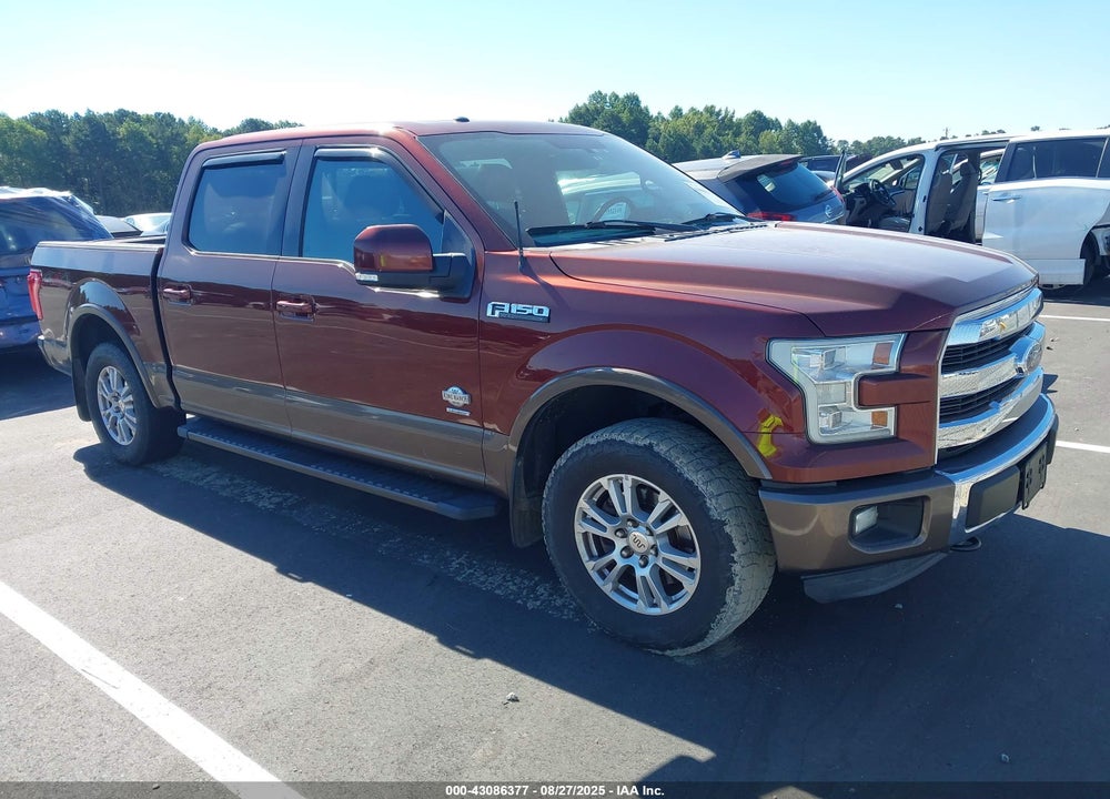 2015 FORD F-150 KING RANCH VIN: 1FTEW1EG3FKD22726