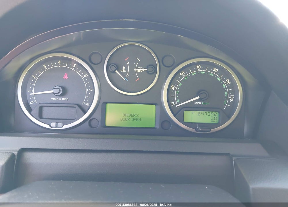 2006 LAND ROVER LR3 VIN: SALAE25486A371352
