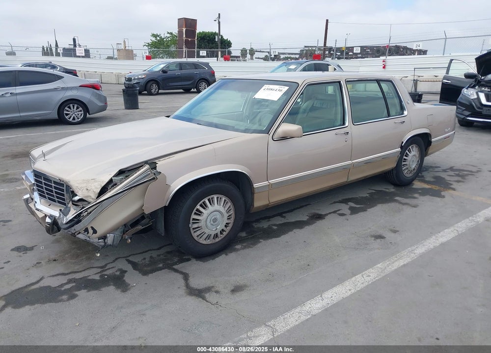 1993 CADILLAC DEVILLE VIN: 1G6CD53B2P4219110