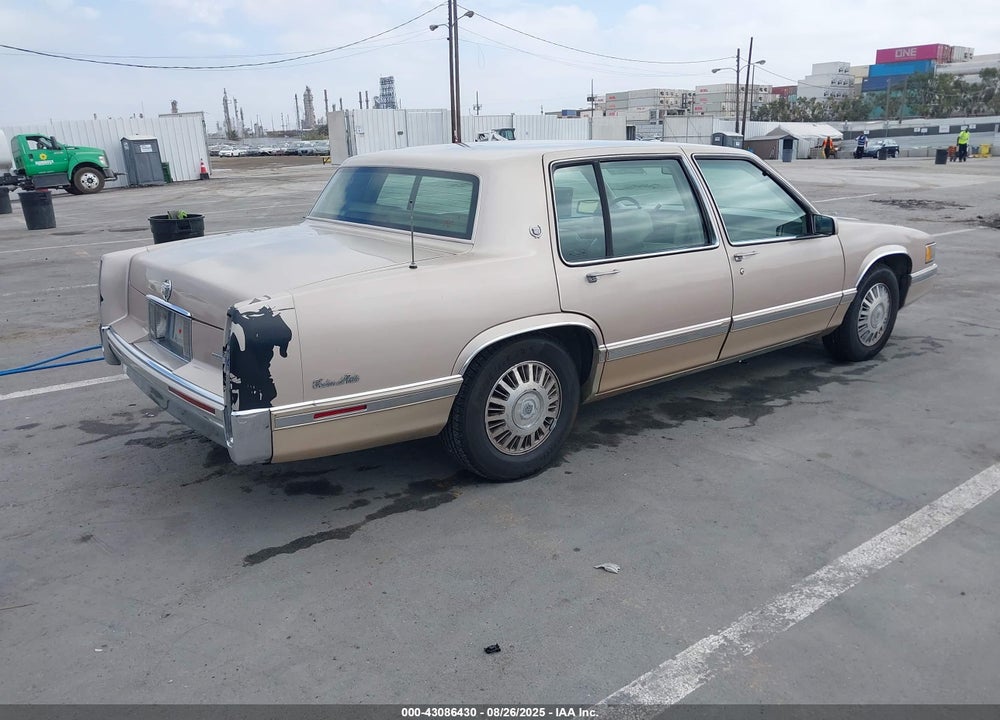 1993 CADILLAC DEVILLE VIN: 1G6CD53B2P4219110