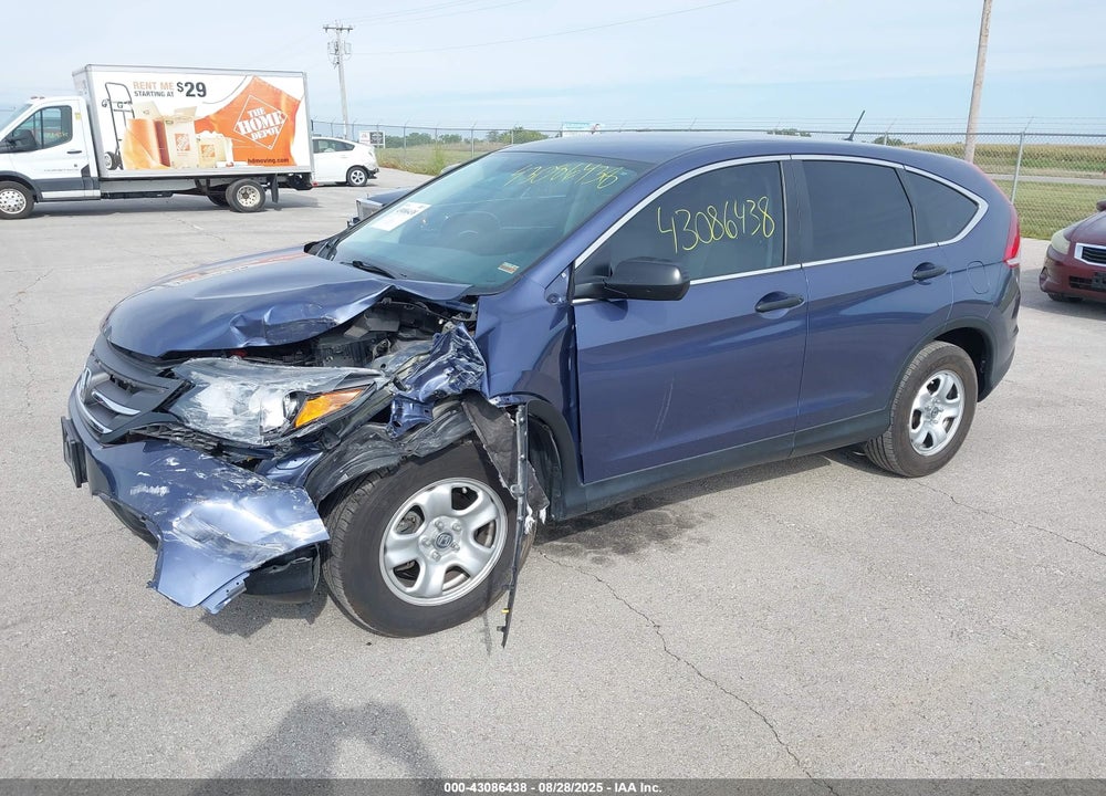 2013 HONDA CR-V LX VIN: 2HKRM4H32DH660437