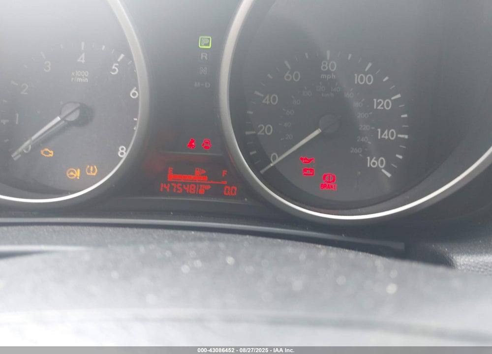 2010 MAZDA 3 VIN: JM1BL1SGXA1141492
