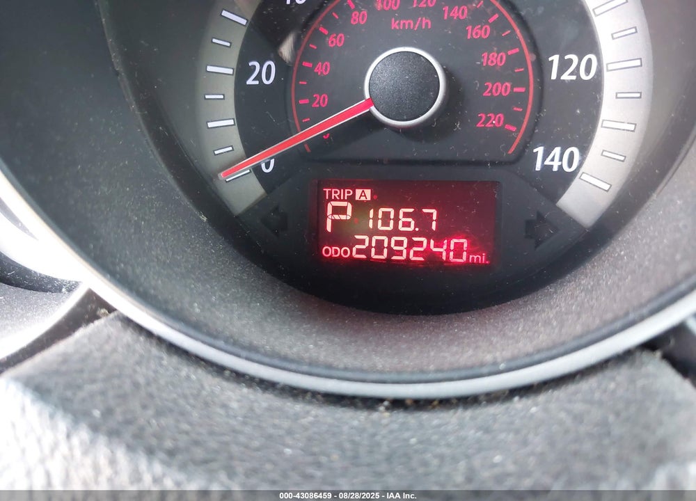 2010 KIA FORTE EX VIN: KNAFU4A27A5854247