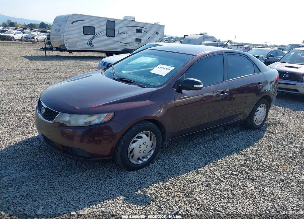 2010 KIA FORTE EX VIN: KNAFU4A27A5854247