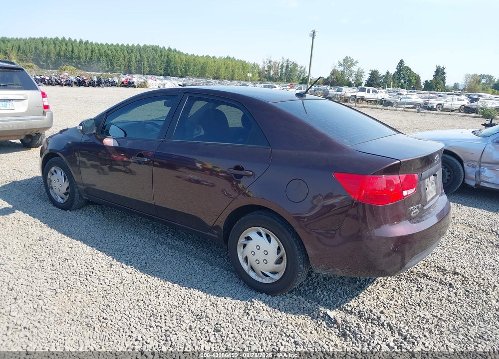 2010 KIA FORTE EX VIN: KNAFU4A27A5854247