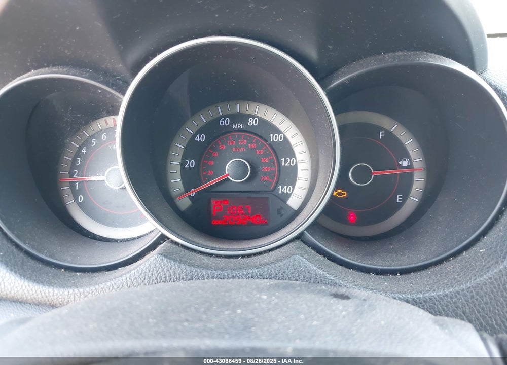2010 KIA FORTE EX VIN: KNAFU4A27A5854247