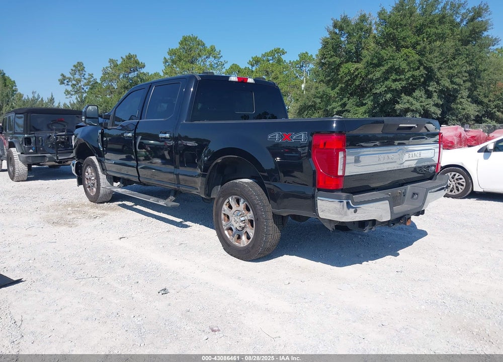 2022 FORD F-250 KING RANCH VIN: 1FT7W2BT3NED10119
