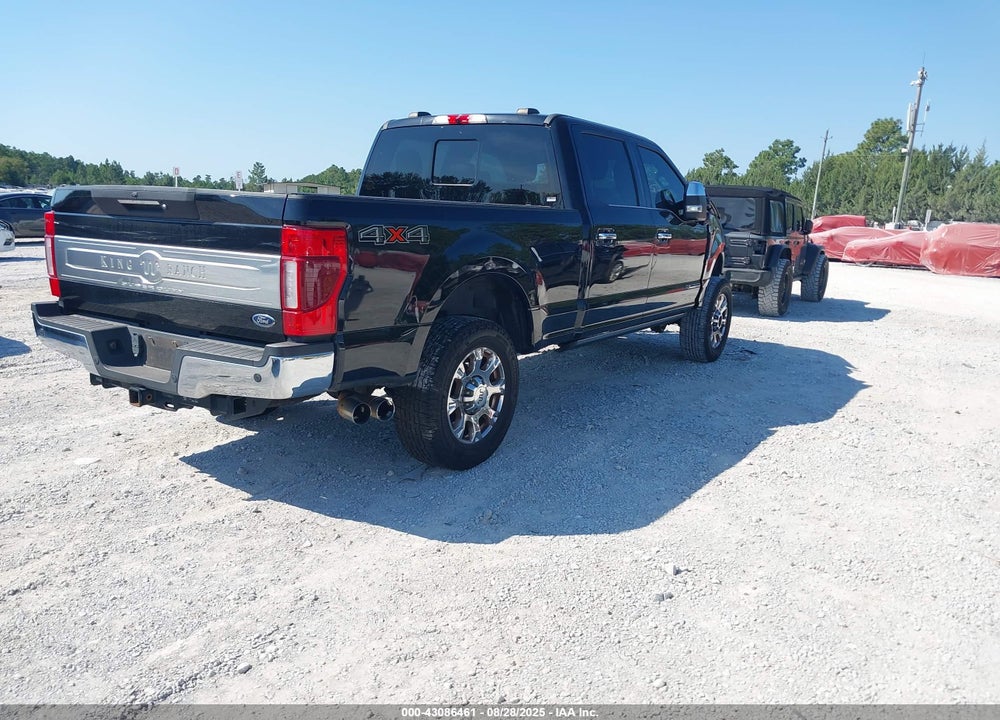 2022 FORD F-250 KING RANCH VIN: 1FT7W2BT3NED10119