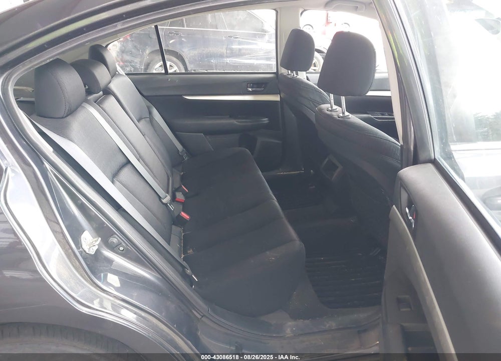 2012 SUBARU LEGACY VIN: 4S3BMBA63C3034643