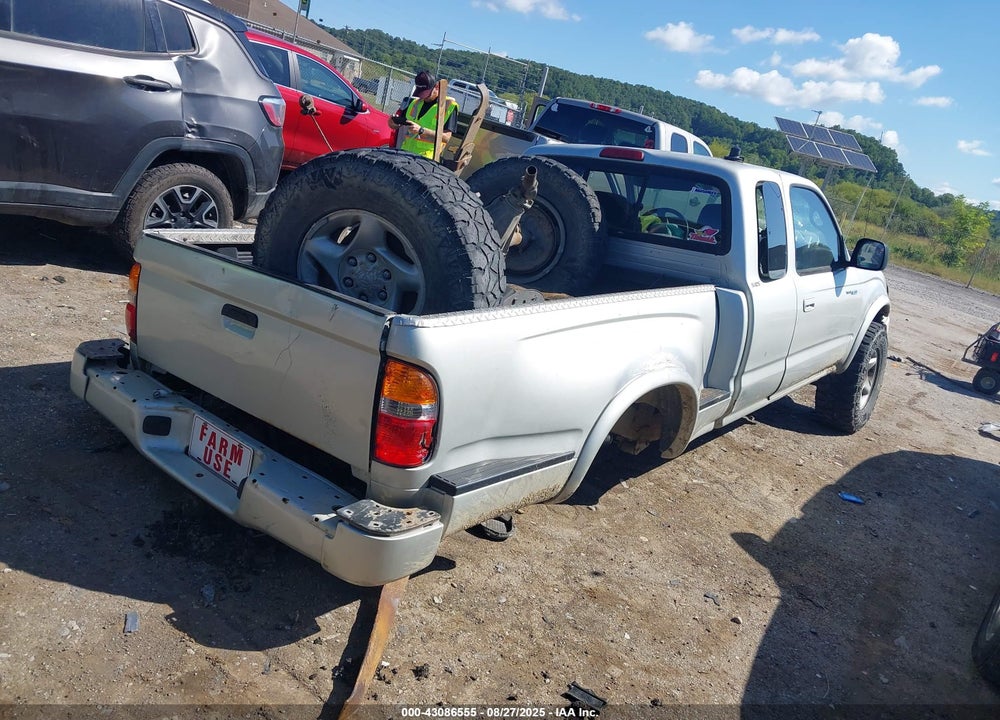 2001 TOYOTA TACOMA VIN: 5TEWM72N41Z748509