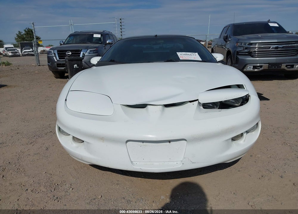 2001 PONTIAC FIREBIRD VIN: 2G2FS22K312138084