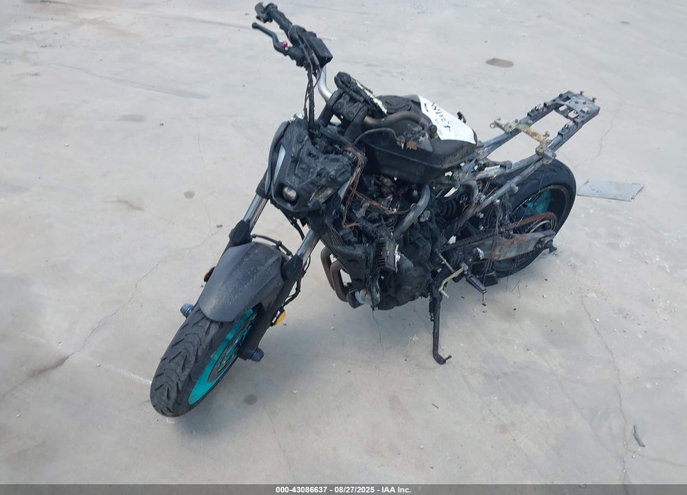 2022 YAMAHA MT07 VIN: JYARM32E6NA003469