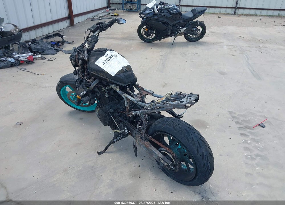 2022 YAMAHA MT07 VIN: JYARM32E6NA003469