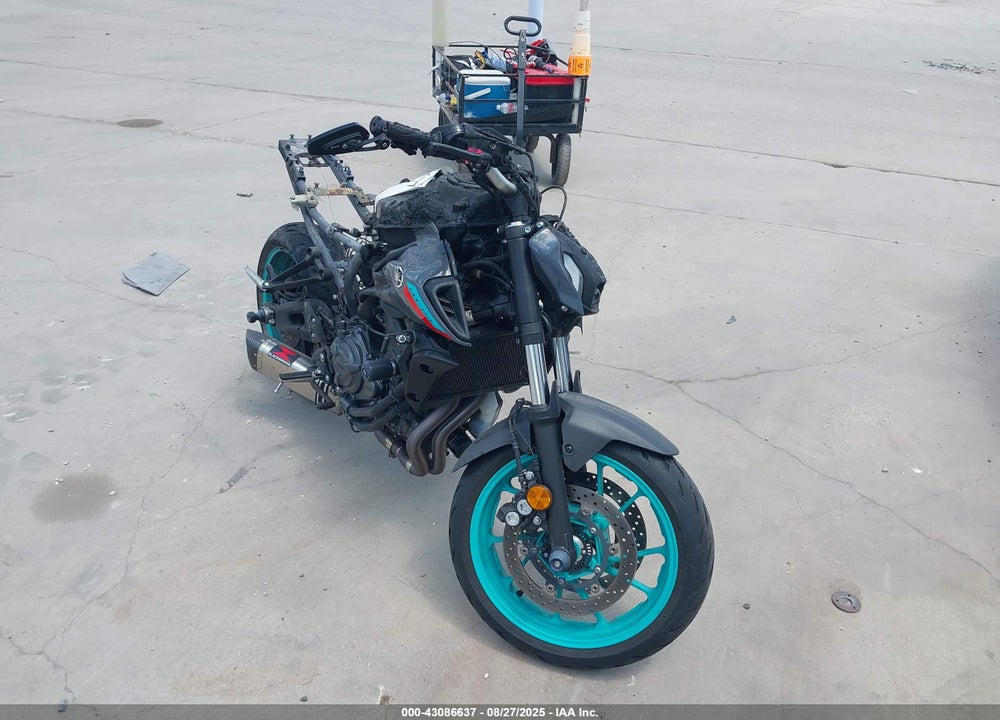 2022 YAMAHA MT07 VIN: JYARM32E6NA003469