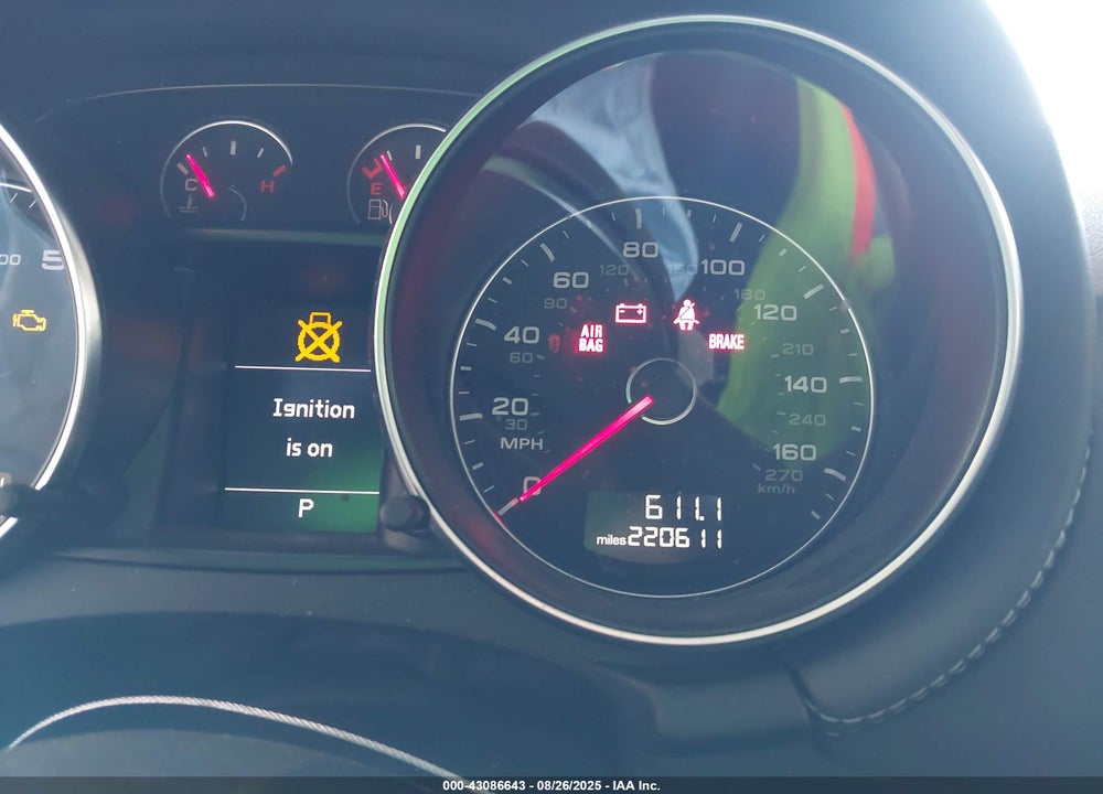 2012 AUDI TT VIN: TRUBFAFK2C1002312