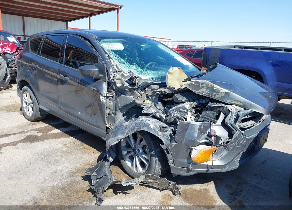 2017 FORD ESCAPE S VIN: 1FMCU0F70HUC65569