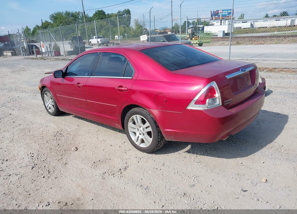 2006 FORD FUSION SEL VIN: 3FAFP08176R112568