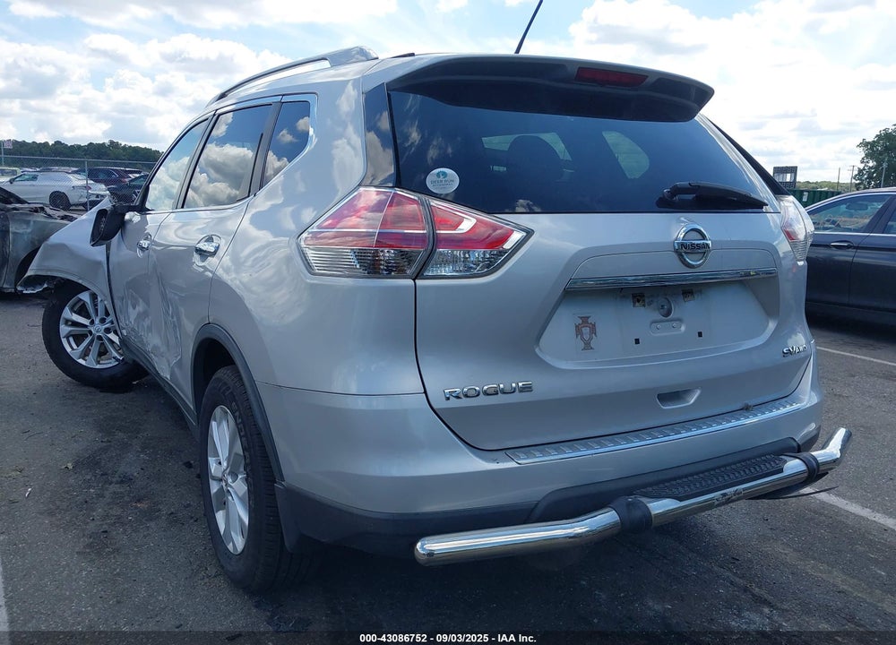 2015 NISSAN ROGUE SV VIN: 5N1AT2MV0FC914801