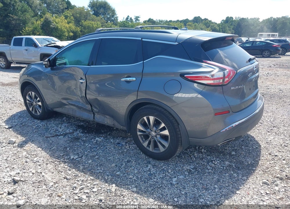2015 NISSAN MURANO VIN: 5N1AZ2MH8FN202534