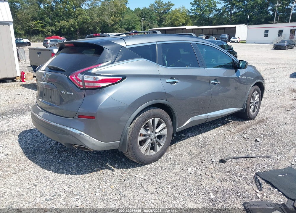 2015 NISSAN MURANO VIN: 5N1AZ2MH8FN202534