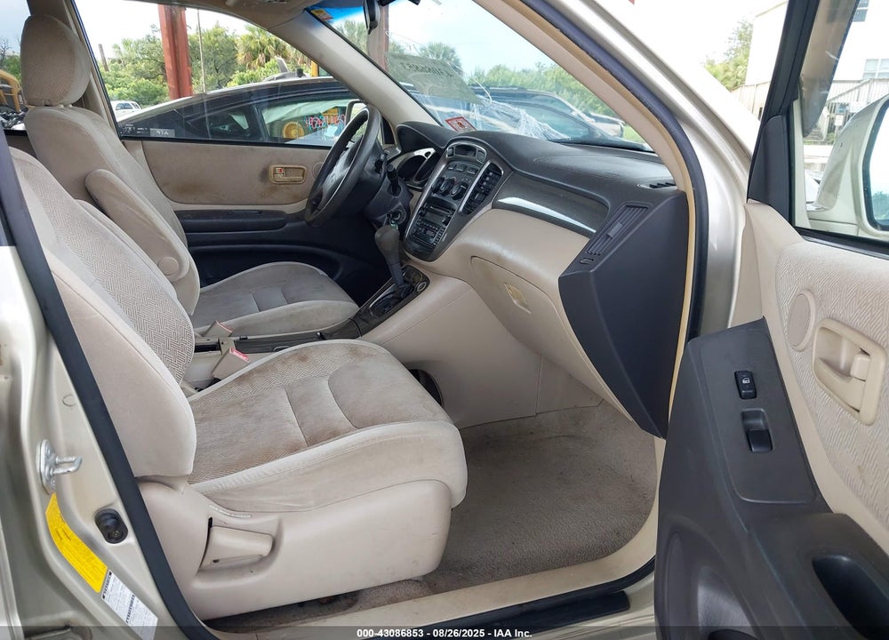 2002 TOYOTA HIGHLANDER V6 VIN: JTEHF21AX20087716