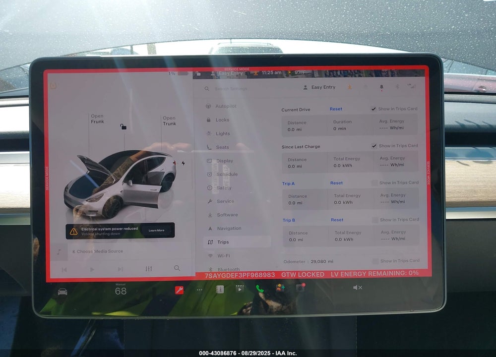 2023 TESLA MODEL Y VIN: 7SAYGDEF3PF968983