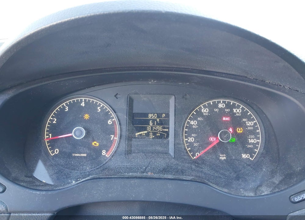2011 VOLKSWAGEN JETTA 2.5L SE VIN: 3VWDZ7AJ6BM329760