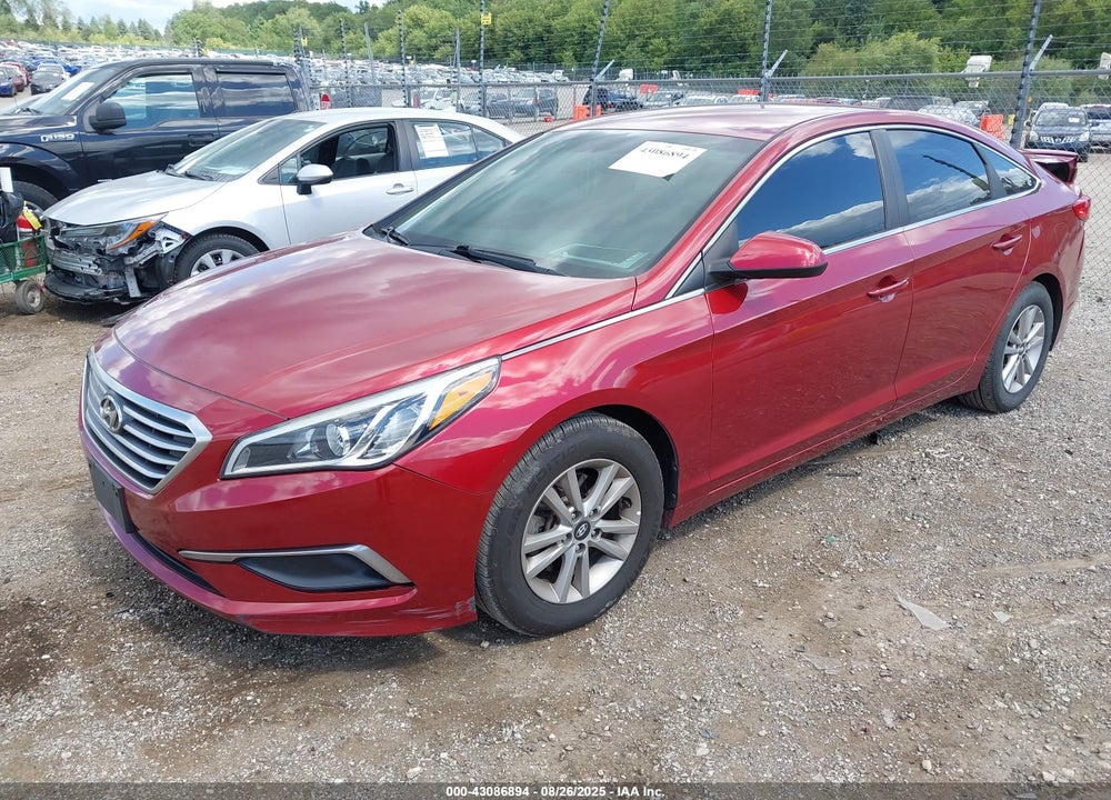 2016 HYUNDAI SONATA SE VIN: 5NPE24AF9GH340724
