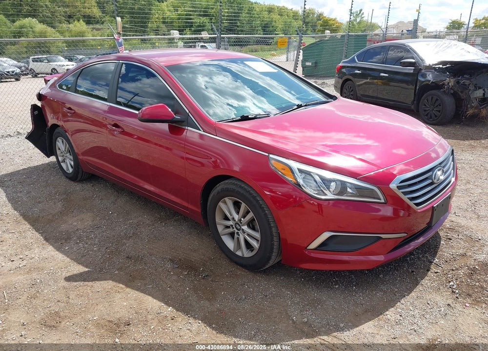 2016 HYUNDAI SONATA SE VIN: 5NPE24AF9GH340724