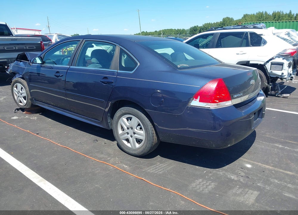 2011 CHEVROLET IMPALA VIN: 2G1WF5EK1B1252307