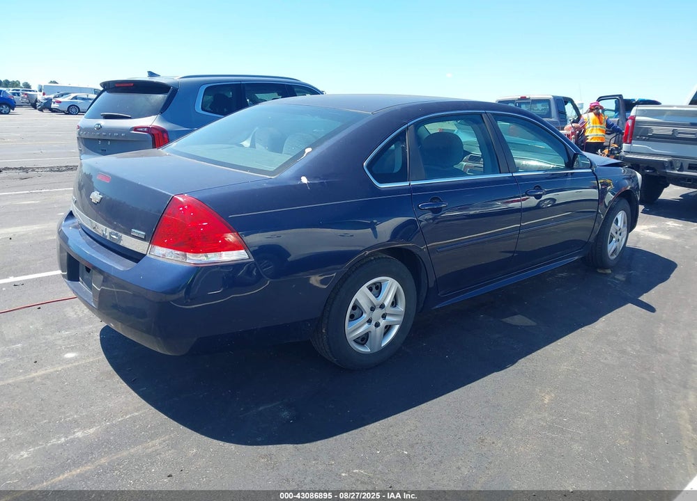 2011 CHEVROLET IMPALA VIN: 2G1WF5EK1B1252307