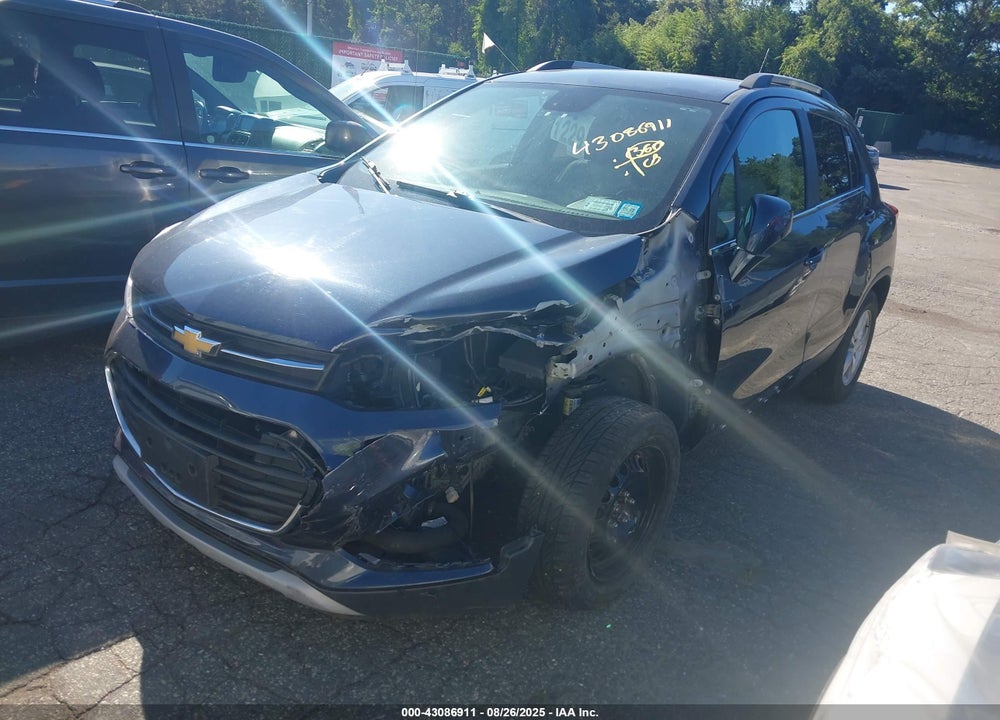 2018 CHEVROLET TRAX LT VIN: 3GNCJLSB1JL283398