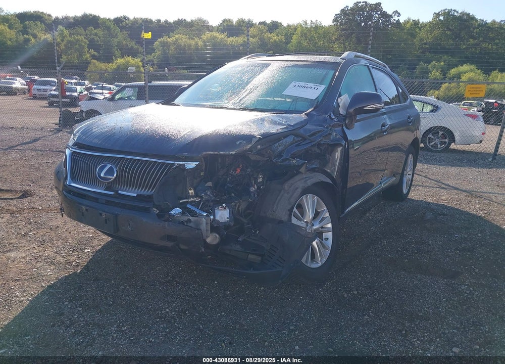 2010 LEXUS RX 450H VIN: JTJBC1BA3A2415358