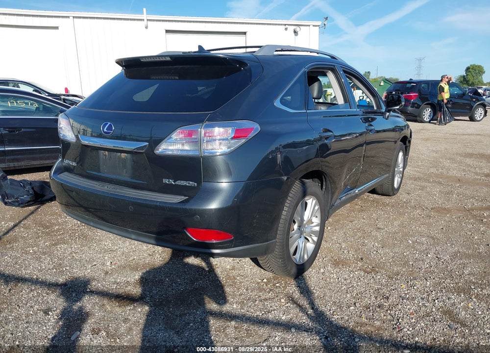 2010 LEXUS RX 450H VIN: JTJBC1BA3A2415358