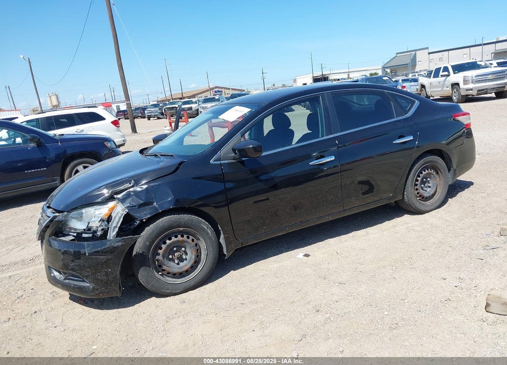 2013 NISSAN SENTRA SV VIN: 3N1AB7AP4DL711750