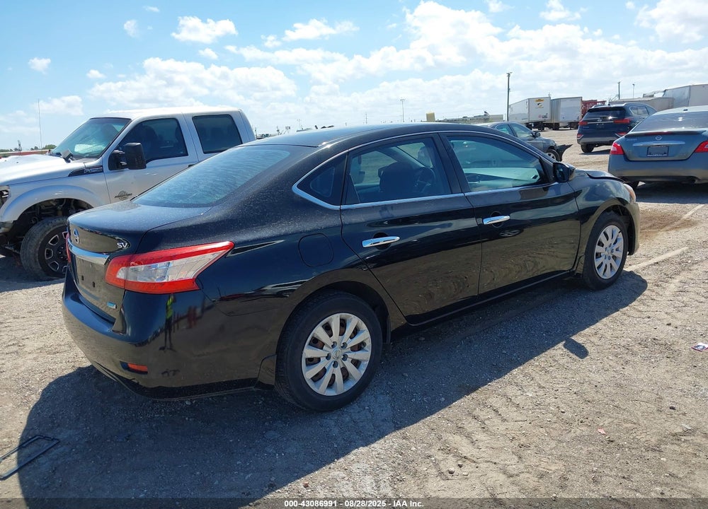 2013 NISSAN SENTRA SV VIN: 3N1AB7AP4DL711750