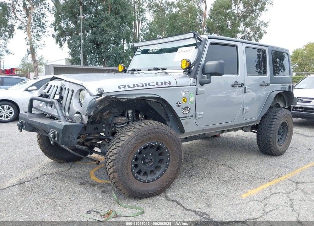 2014 JEEP WRANGLER UNLIMITED VIN: 1C4HJWFG7EL107124