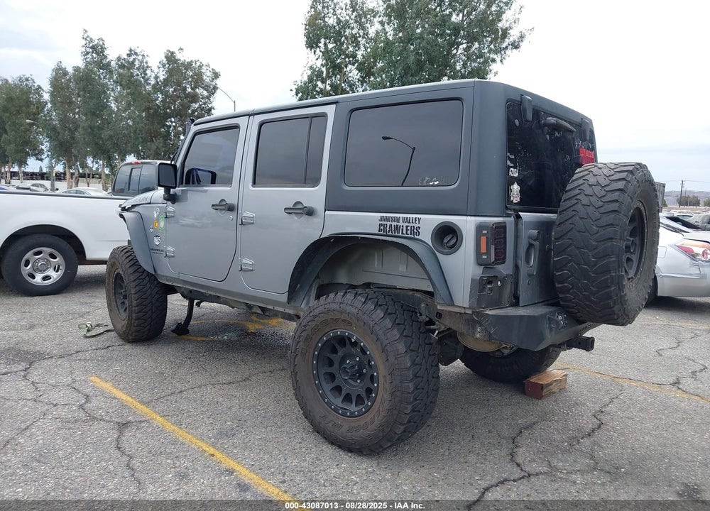 2014 JEEP WRANGLER UNLIMITED VIN: 1C4HJWFG7EL107124