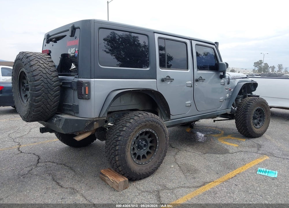 2014 JEEP WRANGLER UNLIMITED VIN: 1C4HJWFG7EL107124