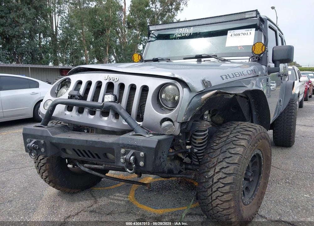 2014 JEEP WRANGLER UNLIMITED VIN: 1C4HJWFG7EL107124