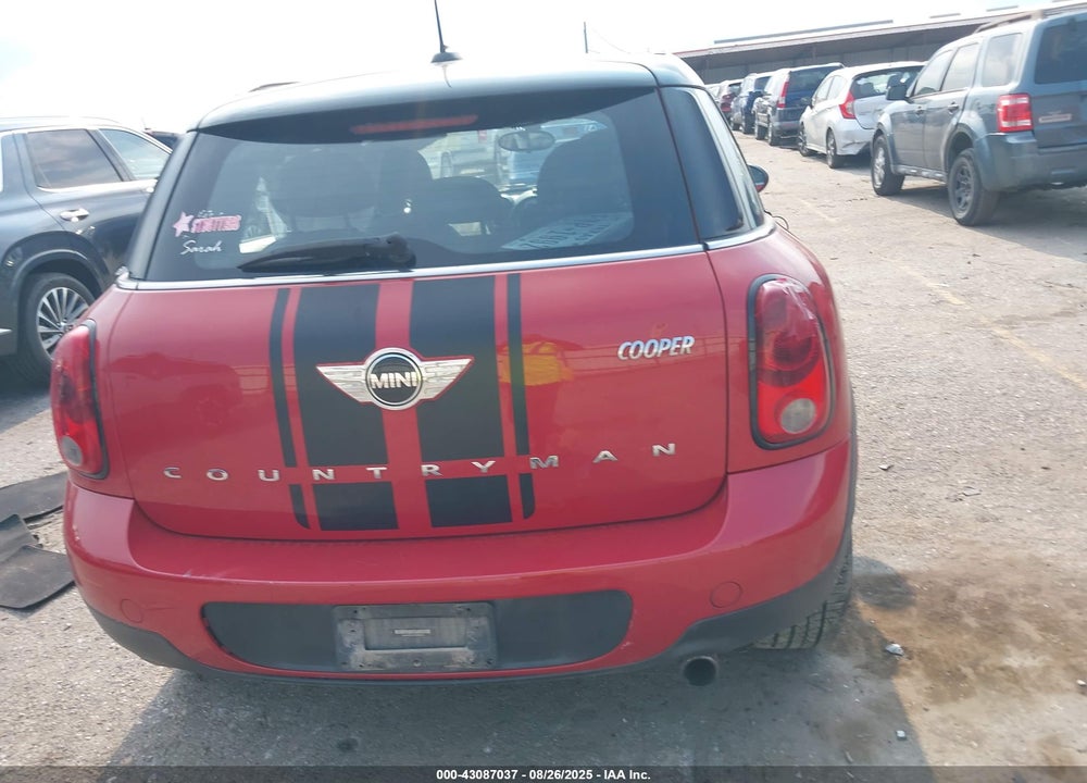 2015 MINI COUNTRYMAN VIN: WMWZB3C54FWR46065