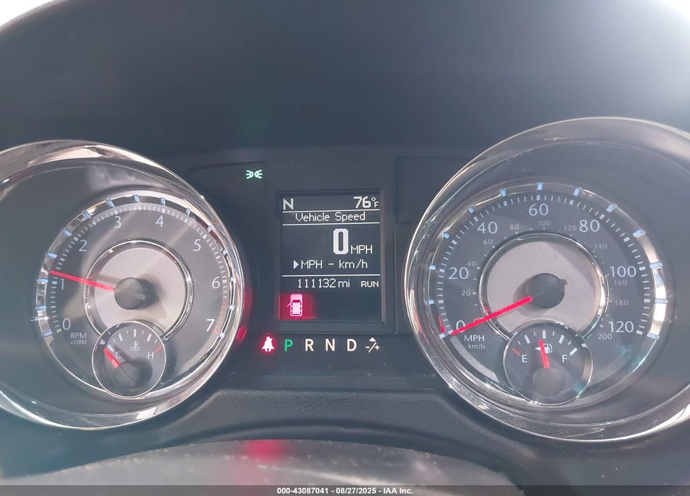 2016 CHRYSLER TOWN & COUNTRY TOURING VIN: 2C4RC1BG5GR121332