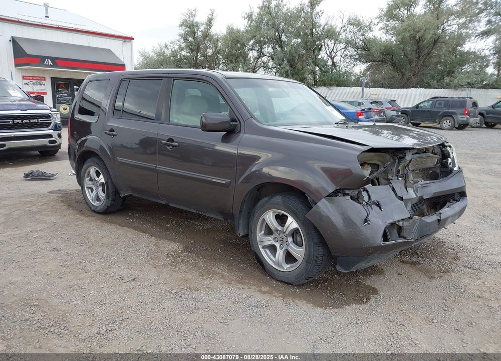 2012 HONDA PILOT EX-L VIN: 5FNYF4H5XCB017144