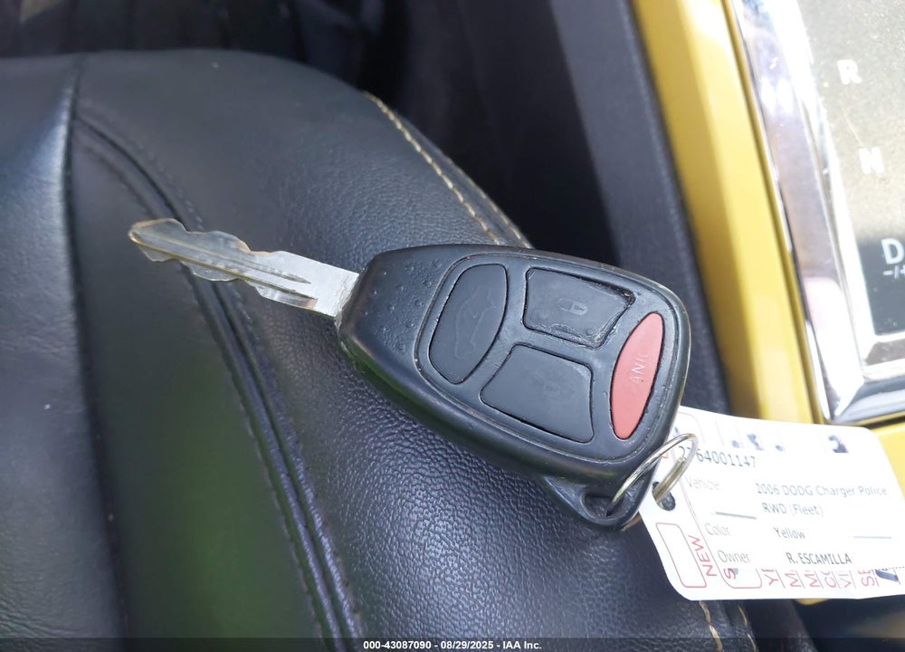2006 DODGE CHARGER RT VIN: 2B3KA53H16H378855