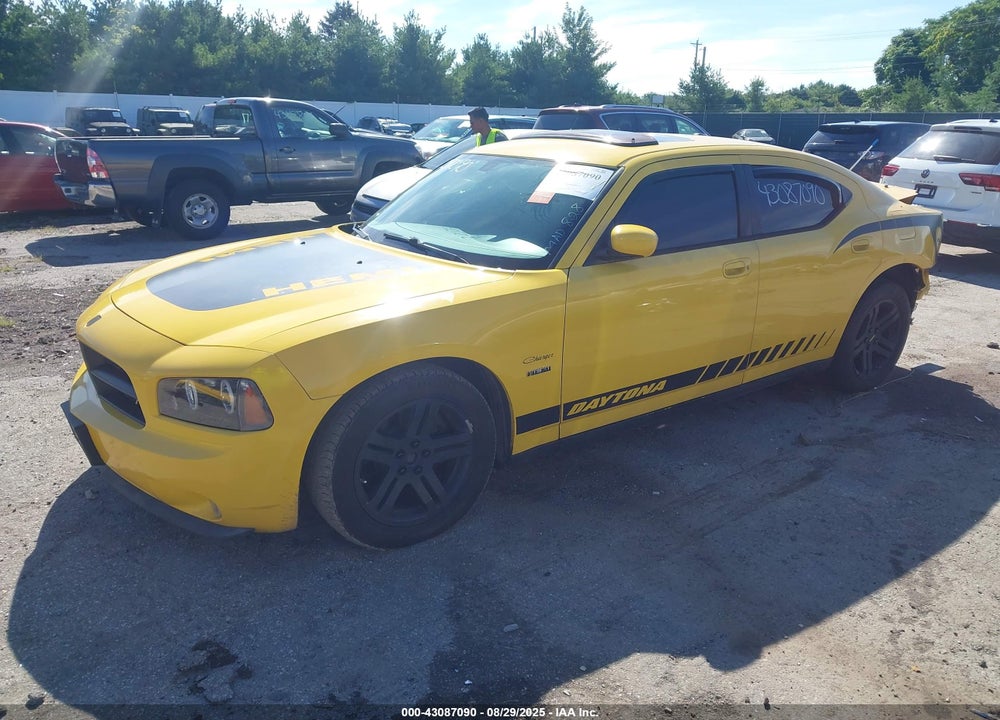 2006 DODGE CHARGER RT VIN: 2B3KA53H16H378855