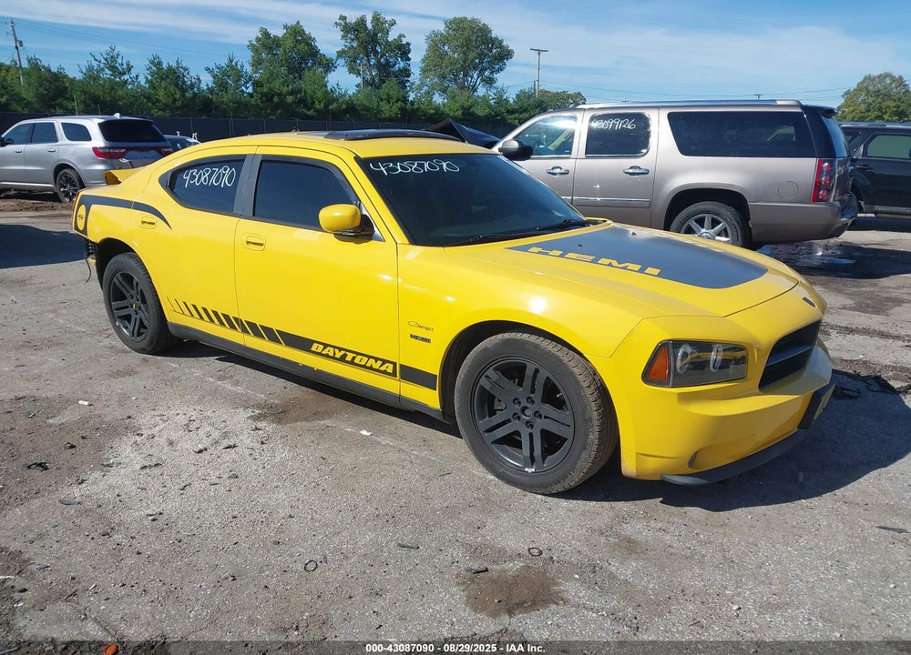 2006 DODGE CHARGER RT VIN: 2B3KA53H16H378855