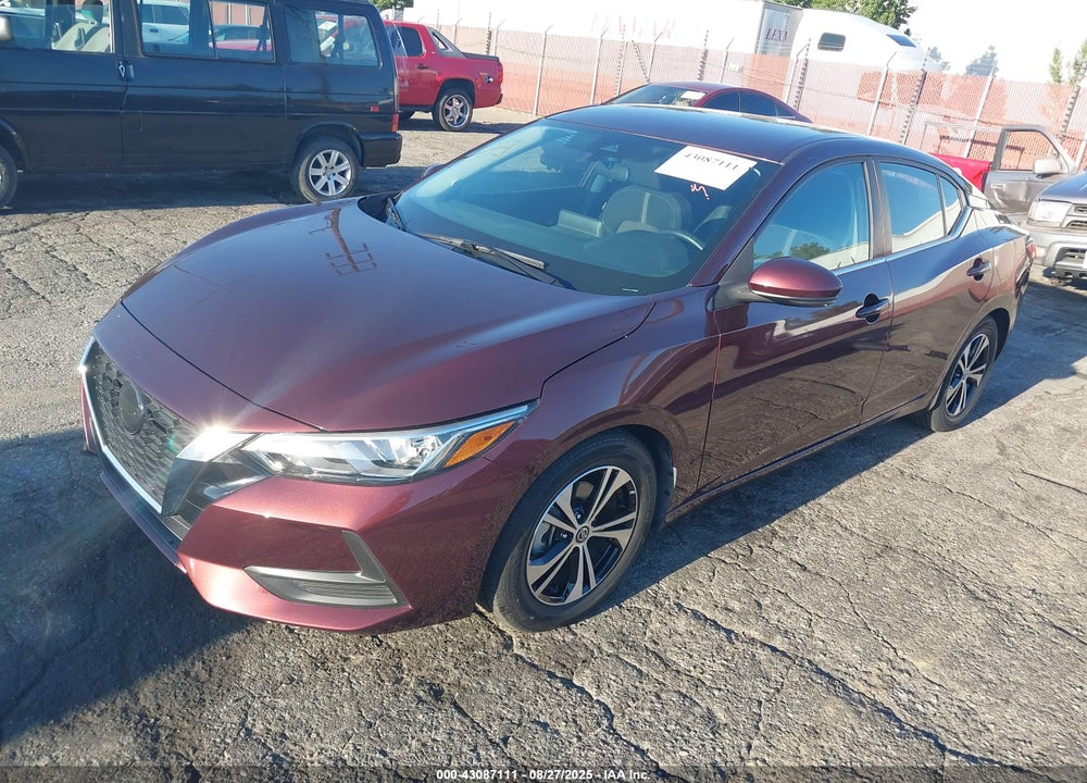 2020 NISSAN SENTRA VIN: 3N1AB8CV7LY203548