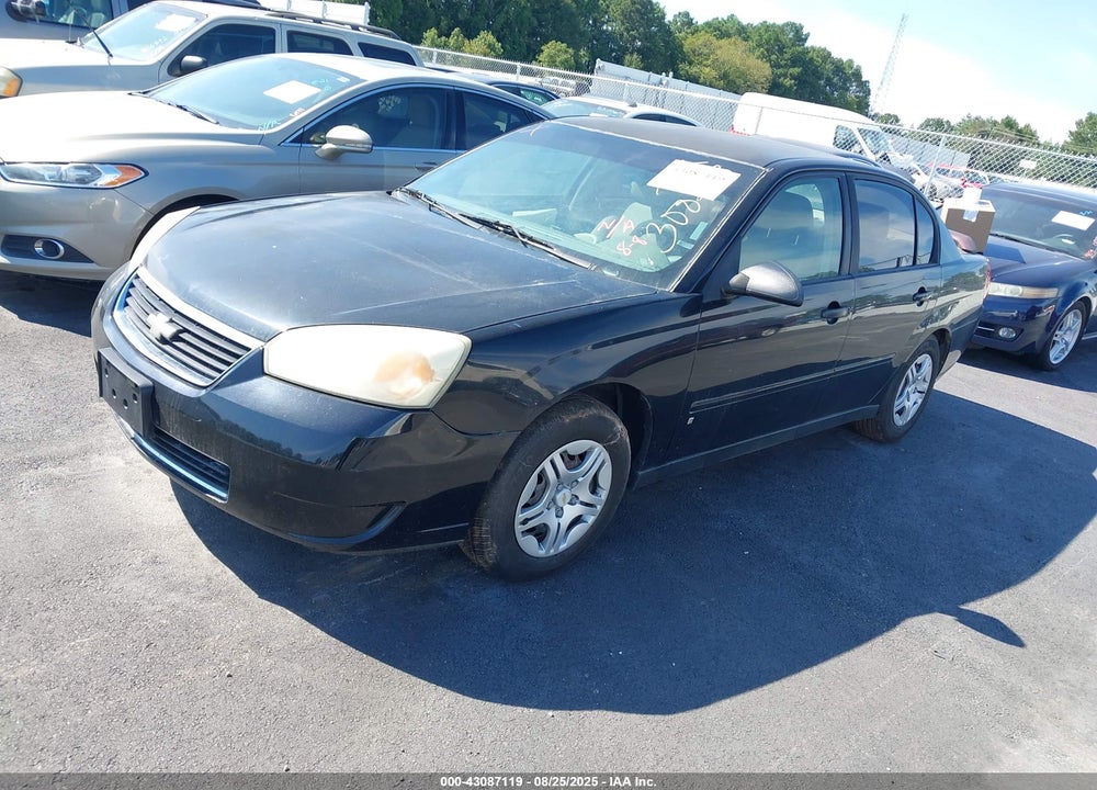 2007 CHEVROLET MALIBU LS VIN: 1G1ZS58F87F300263