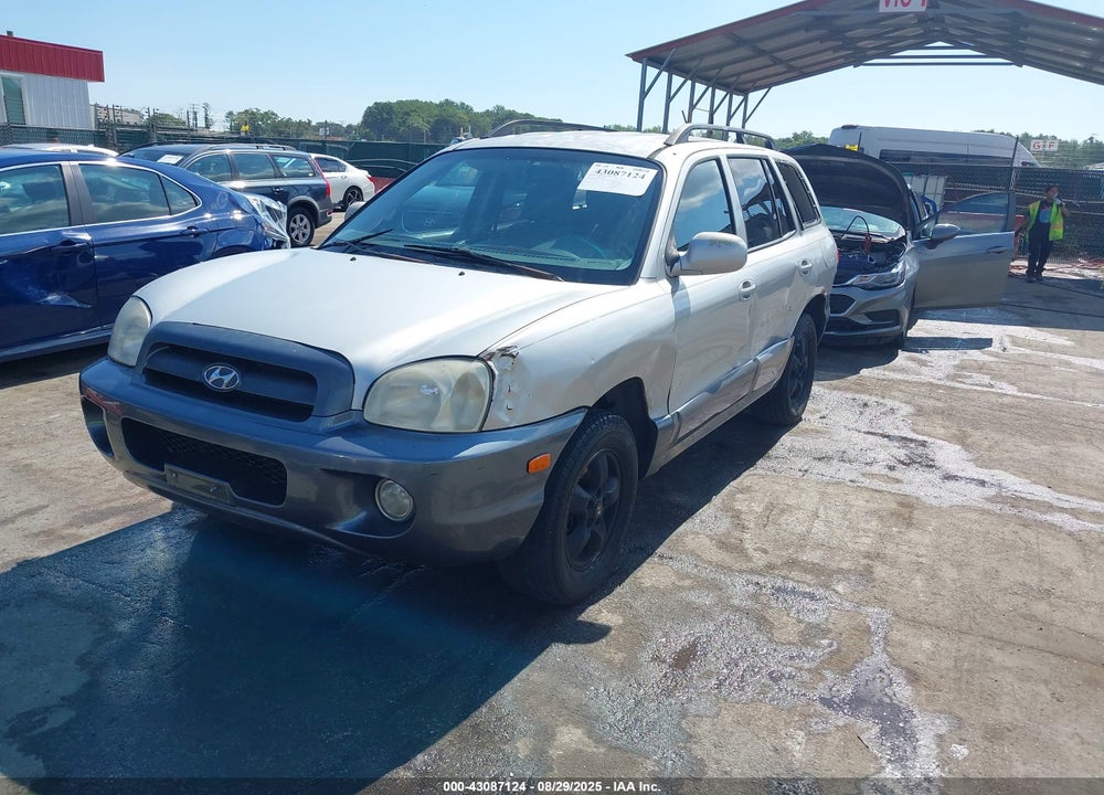 2005 HYUNDAI SANTA FE GLS VIN: KM8SC13D85U905702