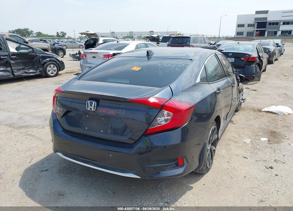 2019 HONDA CIVIC VIN: 19XFC1F33KE012503